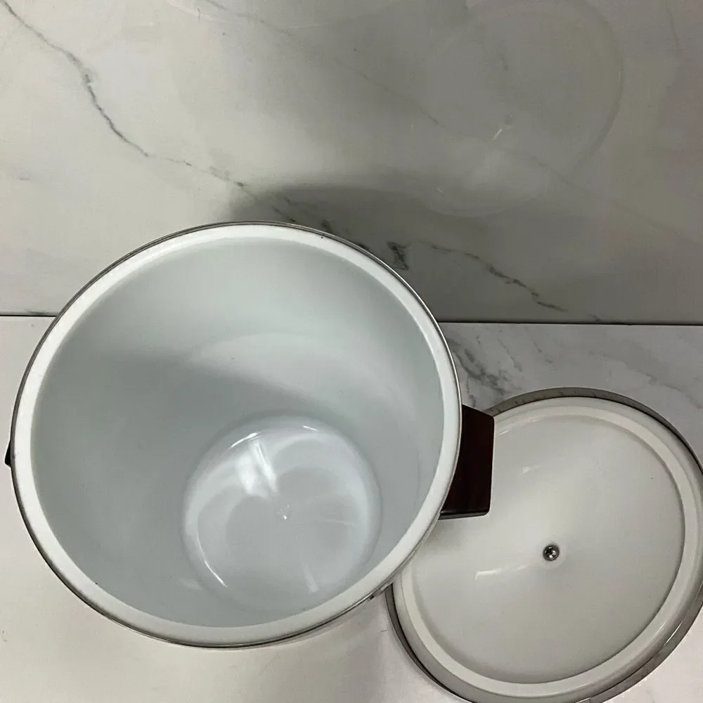 VINTAGE MCM Irvin Ware Stainless Steel Ice Bucket